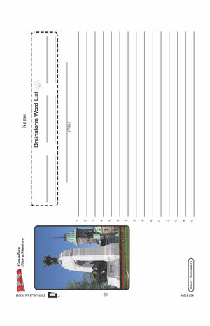 Canadian People Story Starters Grades 7-8