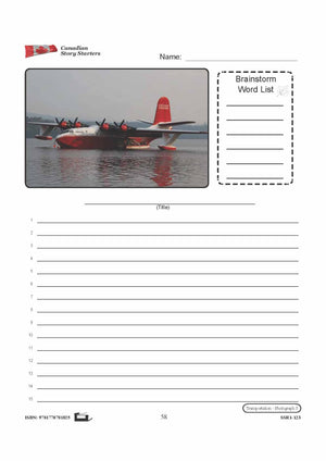 Canadian Transportation Story Starters Grades 4-6