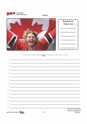 Canadian People Story Starters Grades 7-8