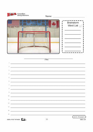Canadian Sports Story Starters Grades 4-6
