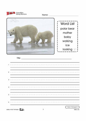 Canadian Nature Story Starters  Grades 1-3