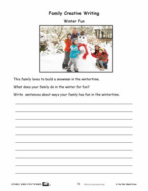 Family Creative Writing Gr. 2-3 - Aligned To Common Core