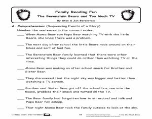 Rdg. With The Berenstain Bears Gr. 2-3 - Aligned To Common Core