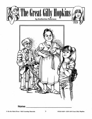 The Great Gilly Hopkins, by Katherine Patterson Lit Link Grades 4-6