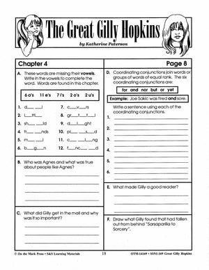 The Great Gilly Hopkins, by Katherine Patterson Lit Link Grades 4-6