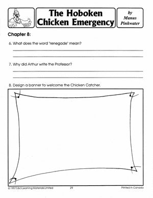 The Hoboken Chicken Emergency Lit Link (Novel Study) Grades 4-6
