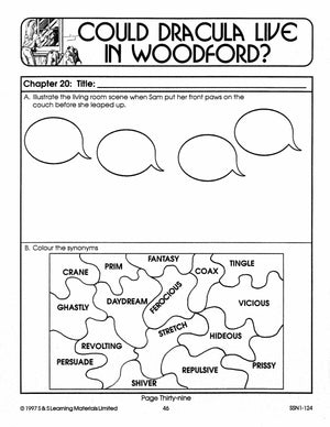 Could Dracula Live in Woodford? Lit Link/Novel Study Grades 4-6