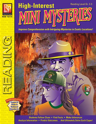 High-Interest Mini Mysteries, featuring Jeanna & Ranger White  Gr. 2-12, R.L. 2-3