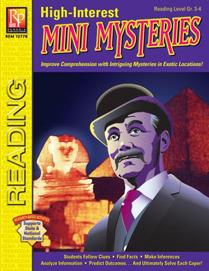 High-Interest Mini Mysteries, featuring Detective Hanlon Gr. 2-12, R.L. 2-3