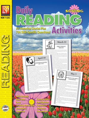 Daily Reading Activities: Winter Gr. 5-12, R.L. 3-4