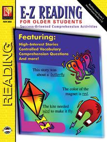 E-Z Reading for Older Students Gr. 3-12, R.L. 2-3