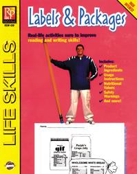Practical Practice Reading: Labels & Packages Gr. 4-12, R.3-4