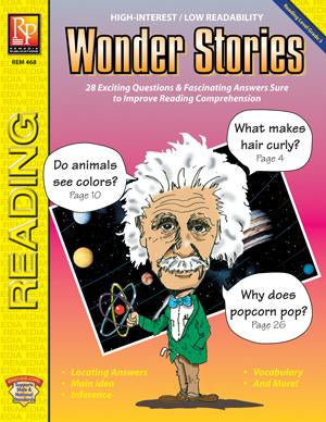Wonder Stories Gr. 3-12, R.L. 3-3.9