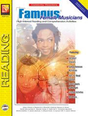 Celebrity Readers: Famous Female Musicians Gr. 3-12, R.L. 3-4