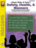Read, Write, & Color: Safety, Health, & Manners Gr. 1-2