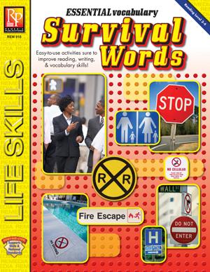 Essential Vocabulary: Survival Words Gr. 4-12. R.L. 3-4