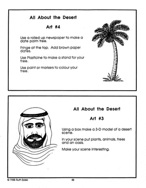 All About Deserts Grades 4-6