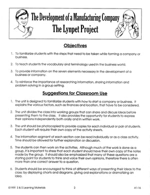 Development of Manufacturing Grade 7-8