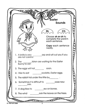 The Wonders of Easter Theme Grades 2