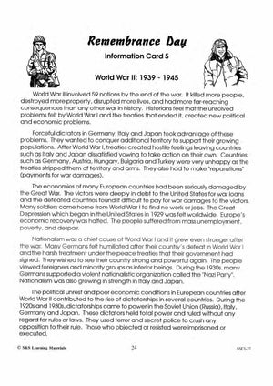 World War II: Information, Important Dates, The Allis & The Axis & Consequences Grades 4-6