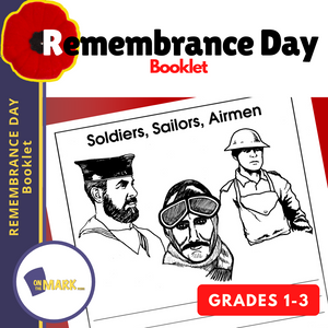 Remembrance Day Booklet Gr. 1-3