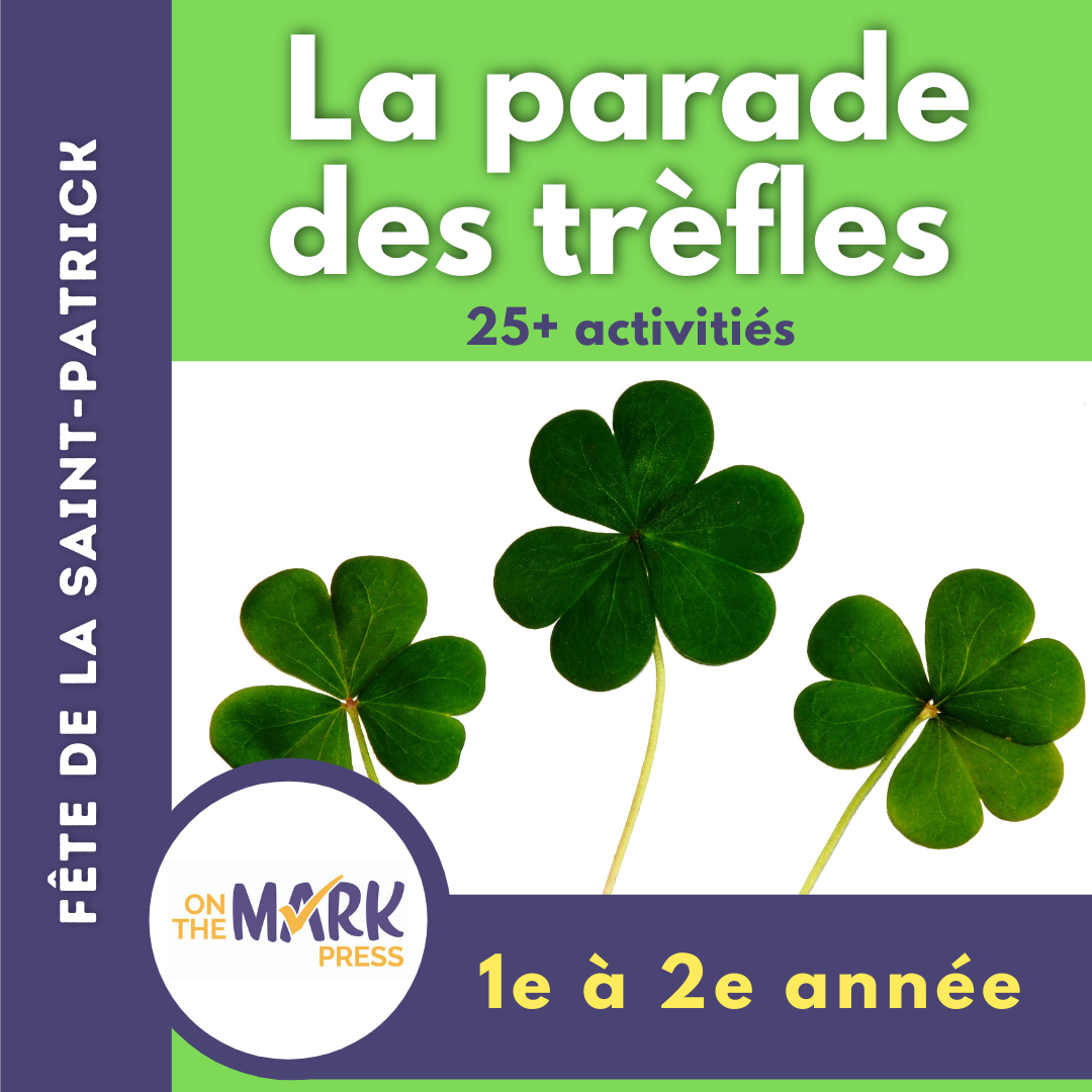 La parade des trèfles 1e à 2e année