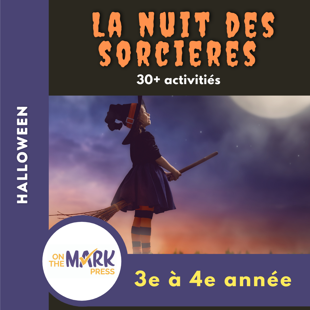 La nuit des sorcières 3e à 4e année