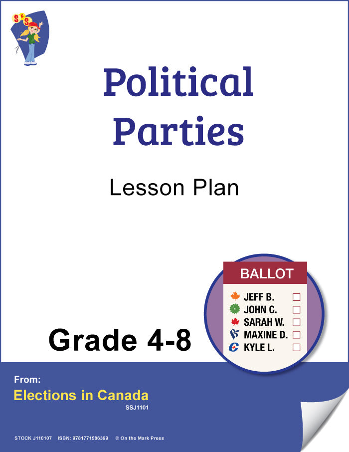 Political Parties Interest Level Grades 4-8, Reading Level Grades 7-8