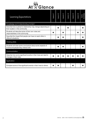 Our Changing Roles & Responsibilities Grade 1 Ontario Social Studies Curriculum