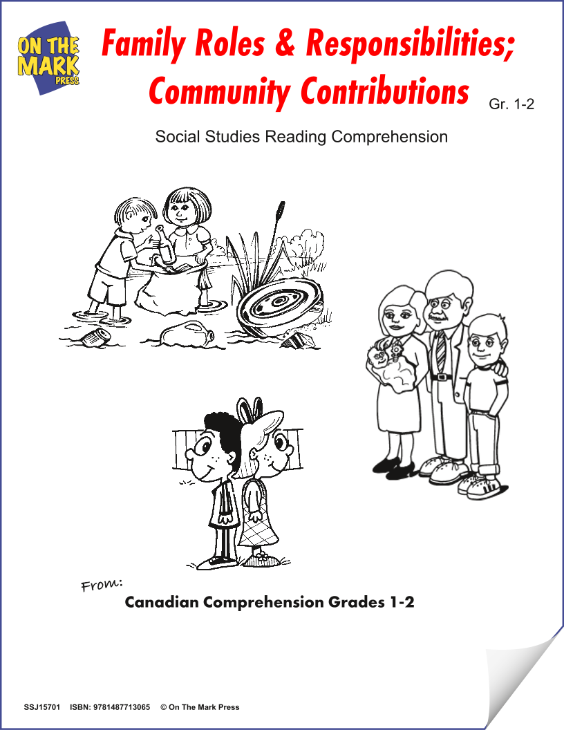 Family Roles & Responsbilities; Community Contributions Cdn Comp. Gr. 1-2