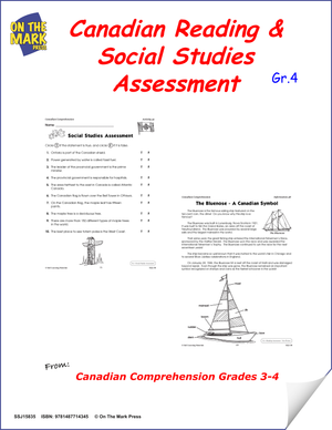 Grade 4 Canadian Reading & Social Studies Assessment
