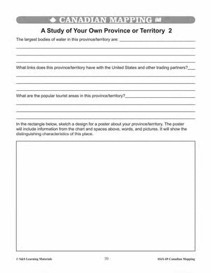 Canada's Time Zones & Trading Partners Worksheets Grades 5-6
