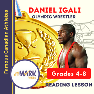 Daniel Igali  - Olympic Wrestler Reading Lesson Grades 4-8