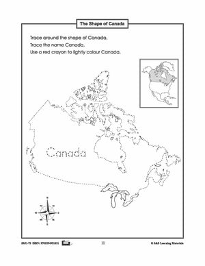 Canada in the World Mapping Activities Grades 1-3
