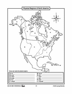 Maps of Canada Grades 4-8