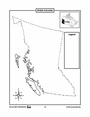 Maps of British Columbia Grades 4-8