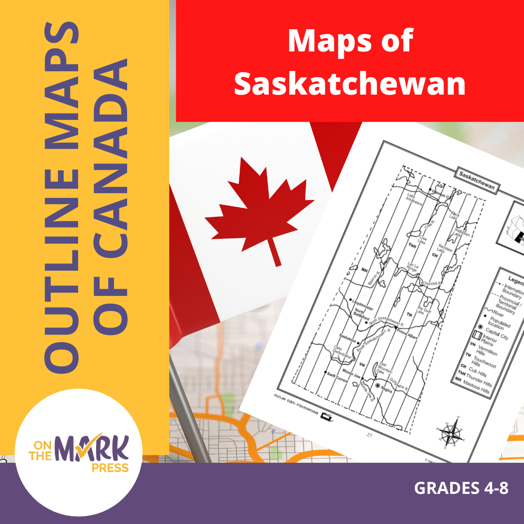 Maps of Saskatchewan Grades 4-8