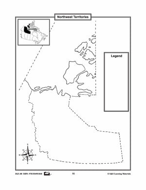 Maps of the Northwest Territories Grades 4-8