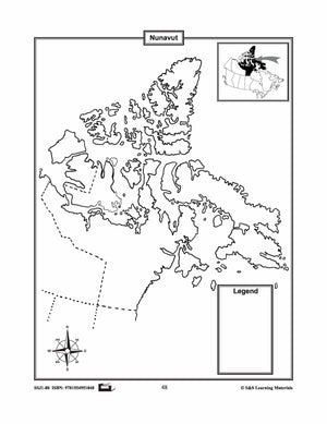 Maps of Nunavut Grades 4-8