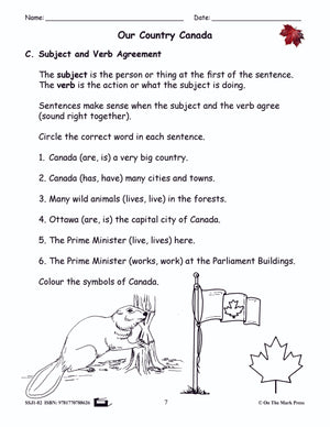 Our Country Canada Reading E-Lesson Plan Grade 2