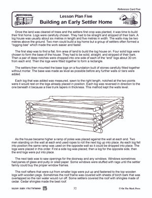 Building an Early Settler Home Grades 2-4