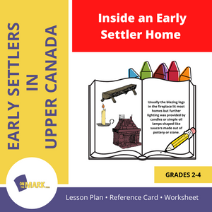 Inside an Early Settler Home Grades 2-4