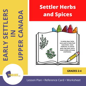 Early Settler Herbs & Spices Grades 2-4