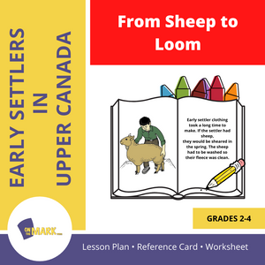 From Sheep to Loom - An Early Settler Lesson Grades 2-4