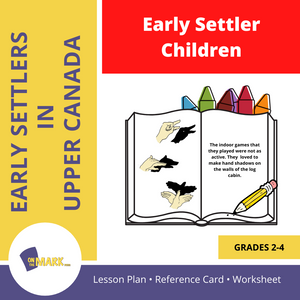 Early Settler Children Grades 2-4