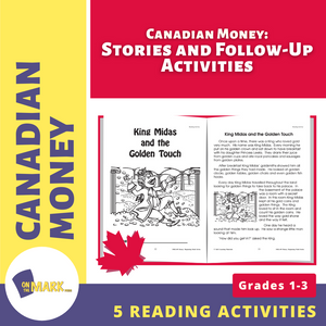 Canadian Money: Stories & Follow-Up Activities Grades 1-3