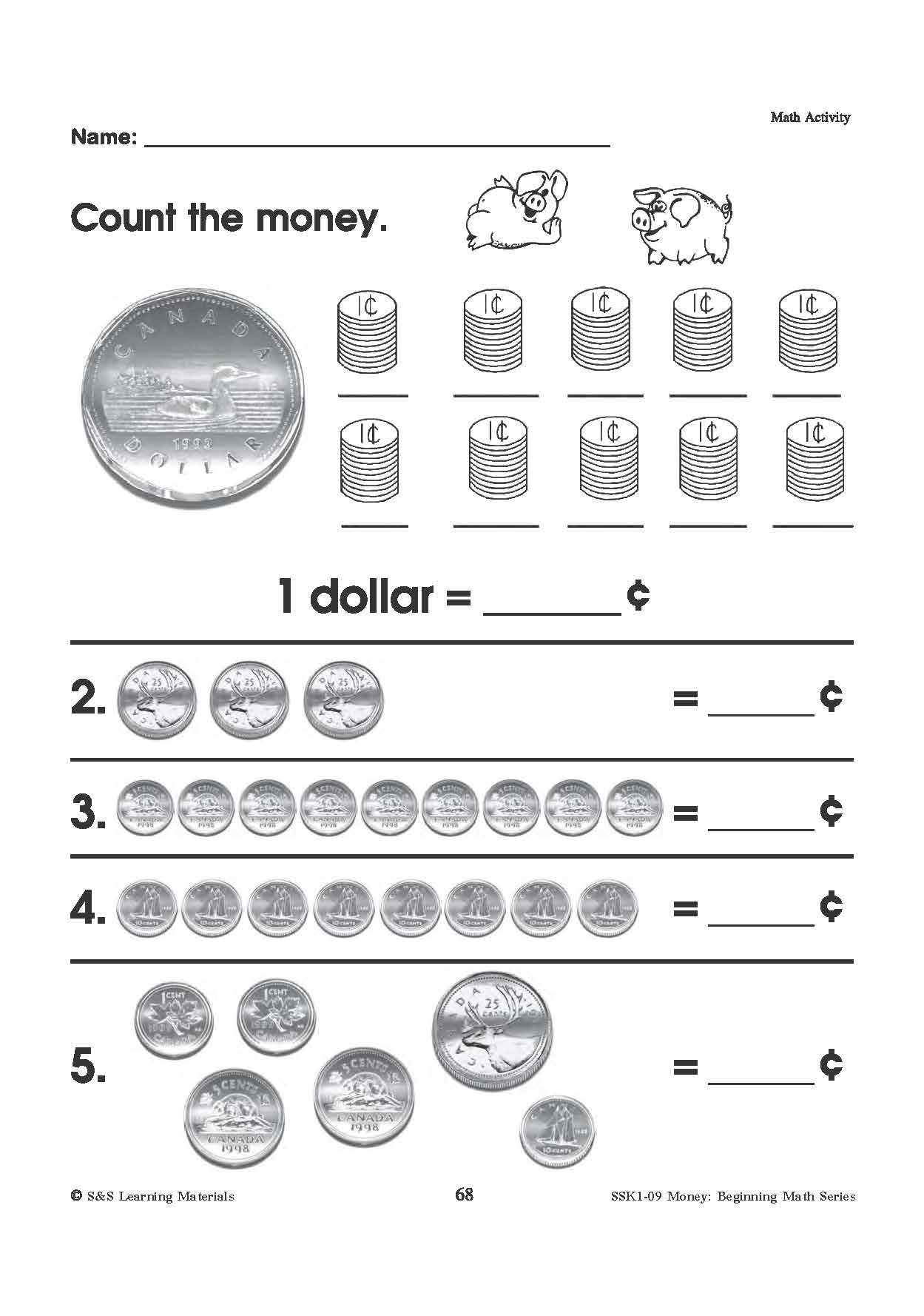 How To Work With Time & Money, Grades 1-3 - TCR2951