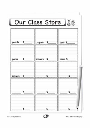 Fundraising Scenario's Grades K-3 Worksheets