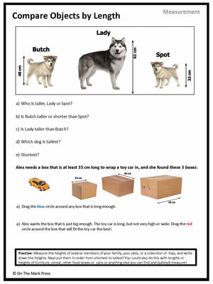 Canadian Measurement Lesson Plans & Activities Grade 3