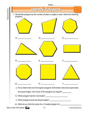 Canadian Geometry Lesson Plans & Activities Grade 3